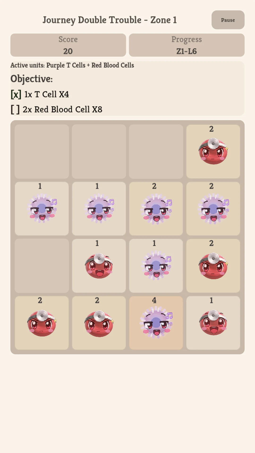 IMMUNE FUSION screenshot